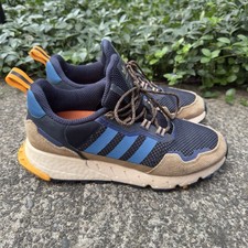 Tênis Adidas Shoes masculino 9.5 azul laranja ZX 1K Boost sazonalidade GZ3544 comprar usado  Enviando para Brazil