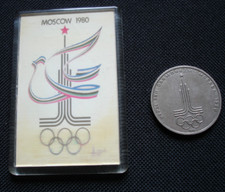 Vintage moscow olympics for sale  AMMANFORD