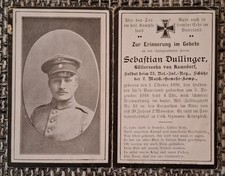 Sterbebild soldat res gebraucht kaufen  Kassel