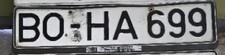 Din kennzeichen 699 gebraucht kaufen  Halle