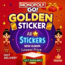 Monopoly stickers cheapest for sale  Portland