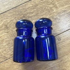 Vintage blue glass for sale  RICKMANSWORTH