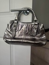 pewter handbag for sale  TREHARRIS