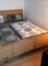 Ikea rattanbett 180 gebraucht kaufen  München