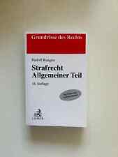 Strafrecht allgemeiner teil gebraucht kaufen  Berlin