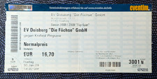 Eishockey ticket jan gebraucht kaufen  Oberhausen