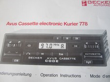 Mercedes benz becker gebraucht kaufen  Weilburg