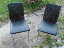 Stühle schwarz kunstleder gebraucht kaufen  Lensahn