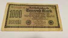 1000 mark reichsbanknote gebraucht kaufen  Bürstadt