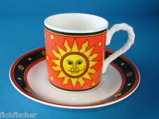 Espressotasse untertasse rot gebraucht kaufen  Waakirchen