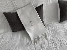 Linge ancien serviette d'occasion  France