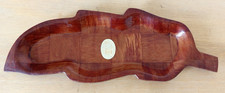 Bandeja de madera vintage con forma de hoja. comprar usado  Enviando para Brazil