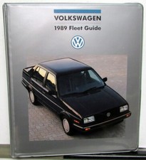 1989 Volkswagen Fleet Guide Jetta Golf Cabriolet Fox GL Wagon GTI 16V comprar usado  Enviando para Brazil