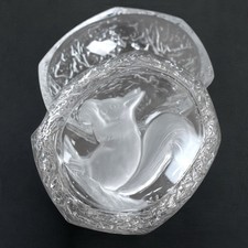 Bonbonnière verre cristal d'occasion  Ribemont