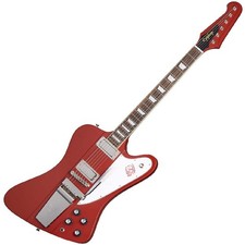Guitarra elétrica Epiphone 1963 Firebird V Ember vermelha com Maestro Vibrola usada, usado comprar usado  Enviando para Brazil