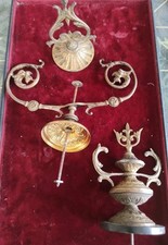 Horlogerie ornement laiton d'occasion  La Roche-sur-Foron