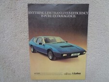 Lotus elite advertisement for sale  OLDHAM