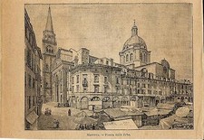 Stampa antica mantova usato  Lecco