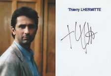 Thierry lhermitte signed d'occasion  Sardent
