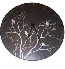 Wall clock grey for sale  RUGELEY