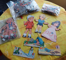 Alte anziehpuppen papierpuppen gebraucht kaufen  Oederan