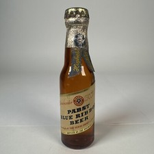 Mini garrafa de cerveja de vidro lembrança publicidade cerveja fita azul Pabst comprar usado  Enviando para Brazil