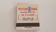 Matchbook piston ring for sale  Mesquite