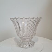 Vintage glass pedestal for sale  PLYMOUTH