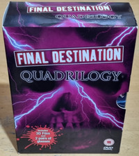 Final destination quadrilogy for sale  NOTTINGHAM
