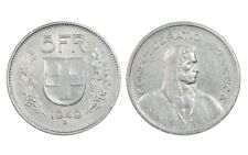 Francs 1949 argento usato  Montefelcino