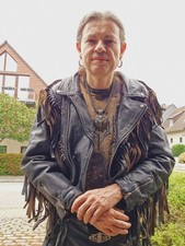 Herren motorrad lederjacke gebraucht kaufen  Ratingen