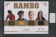 Armario Rambo #135 Rambo Trautman Rogers Bao 36/50 edición Keepsake 2024 segunda mano  Embacar hacia Mexico