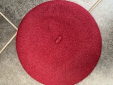 Beautiful raspberry beret for sale  BARRY