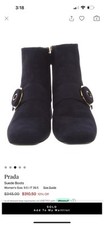 Prada boots new for sale  BEDFORD