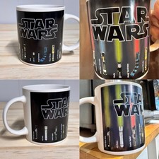 Caneca mágica Benair - Sabres de luz Star Wars acendem com calor 12 oz xícara de café/chá comprar usado  Enviando para Brazil