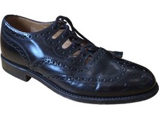 Loake black polished for sale  UK