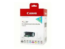 Lote de cartuchos de tinta genuínos Canon CLI-42 - ENTREGA GRATUITA NO REINO UNIDO! IVA incluído comprar usado  Enviando para Brazil