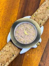 Relógio Feminino Genebra Pulseira de Cortiça Moda Quartzo Exclusivo 32mm Nova Bateria comprar usado Relógio Feminino Genebra Pulseira de Cortiça Moda Quartzo Exclusivo 32mm Nova Bateria comprar usado  Enviando para Brazil