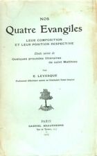 Evangiles composition position d'occasion  Pontorson