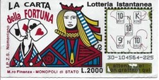 Gratta vinci carta usato Gratta vinci carta usato  Palermo