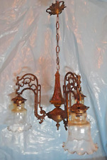 Antico lampadario liberty usato  Italia