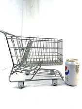 Vintage Miniatura Carrinho de Compras Carruagem Mercearia Exibição Boneca Metal Aço 11" Rolos comprar usado Vintage Miniatura Carrinho de Compras Carruagem Mercearia Exibição Boneca Metal Aço 11" Rolos comprar usado  Enviando para Brazil