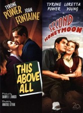 This Above All -Tyrone Power 1942 / Second Honeymoon 1937 Tyrone Power  DVD comprar usado  Enviando para Brazil