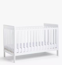 white lewis cot john bed for sale  WALTON-ON-THAMES