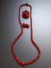 Ancien collier corail d'occasion  Le Mans