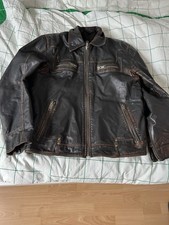 Lederjacke ldschool caferacer gebraucht kaufen  Parchim
