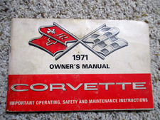 1971 corvette factory for sale  Canfield