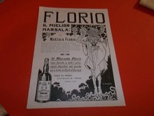 Pubblicita 1909 marsala usato  Roma