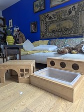 Wooden rabbit hay for sale  LONDON