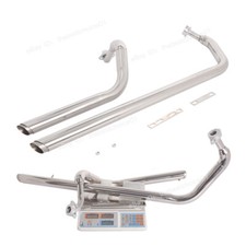 Sistema completo tubo de escape ponta silenciador para Yamaha Virago 1100 750 XV1100 XV750 comprar usado  Enviando para Brazil